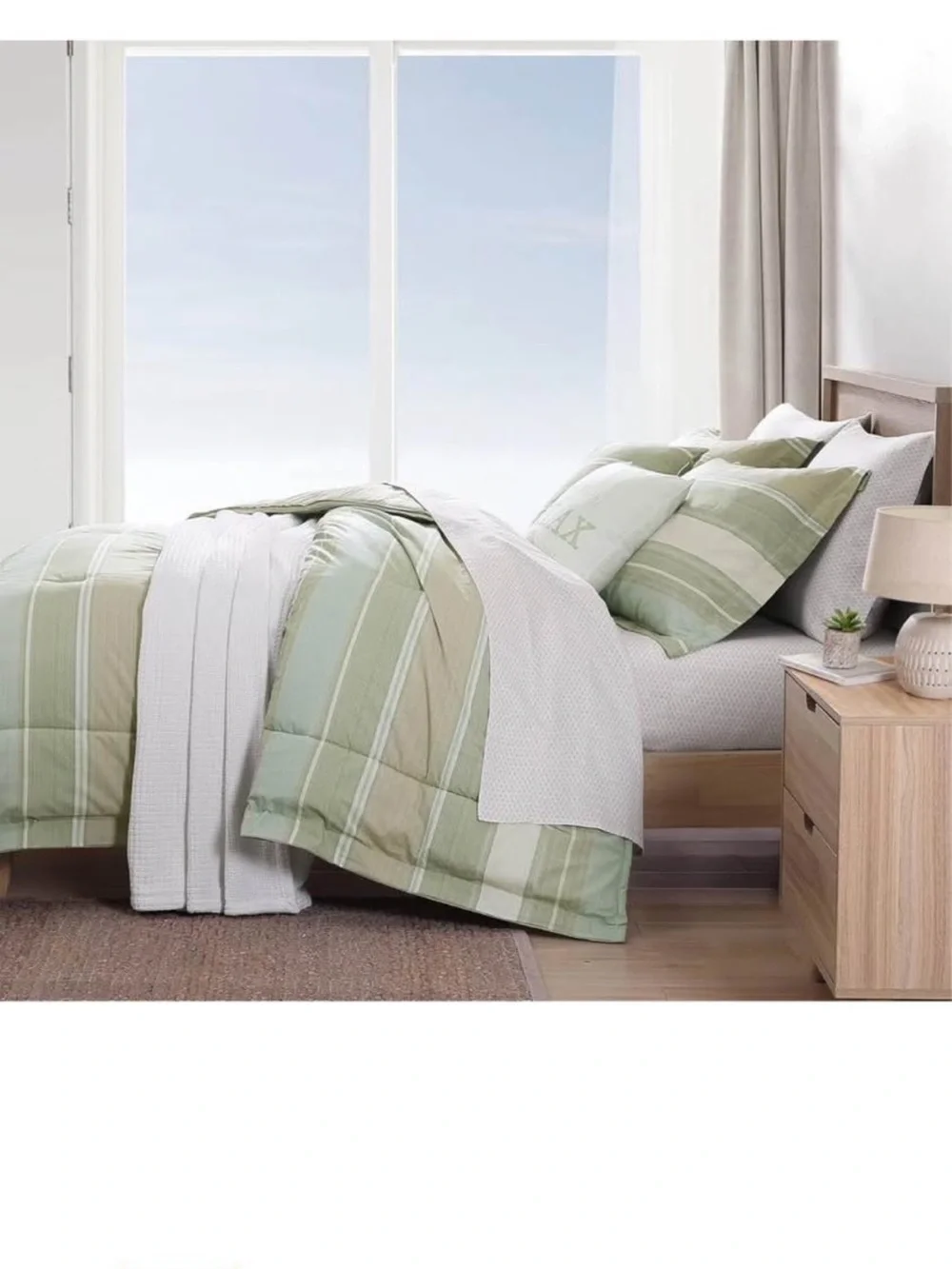 Tommy Bahama - King Comforter Set, Reversible Cotton Bedding with Matching Shams